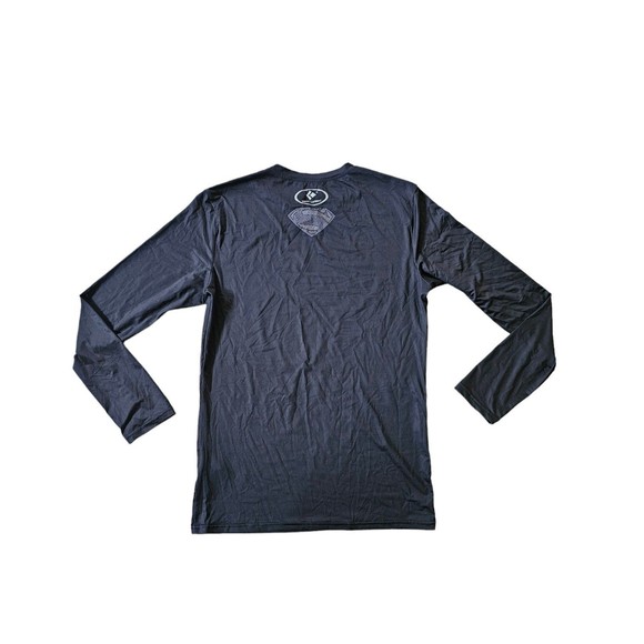 Superman Men's XL Compression Long Sleeve Shirt - Picture 2 of 5